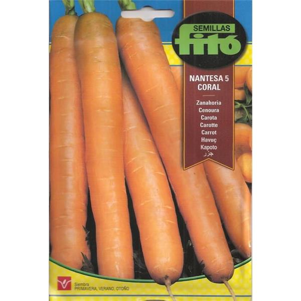 FITO. SEMILLA ZANAHORIA NANTESA 